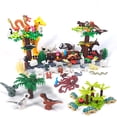 thumbnail image 2 of MOC 1 piezas animales del zoológico impresos dinosaurio parque peces ovejas bloques de construcción anquilosaurio tierra y colección marina juguetes regalos para niños, 2 of 5
