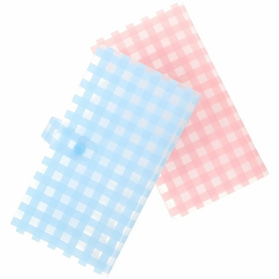 CCOCC 2pcs Sticker Collecting Books Sticker Storage Collection Books Reusable Sticker Storage Books