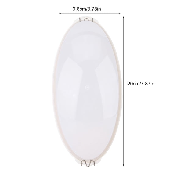 Pantalla de Lámpara de Sauna Pantalla de Lámpara A Prueba de Explosiones Resistente A Altas Temperaturas para Sala de Sauna