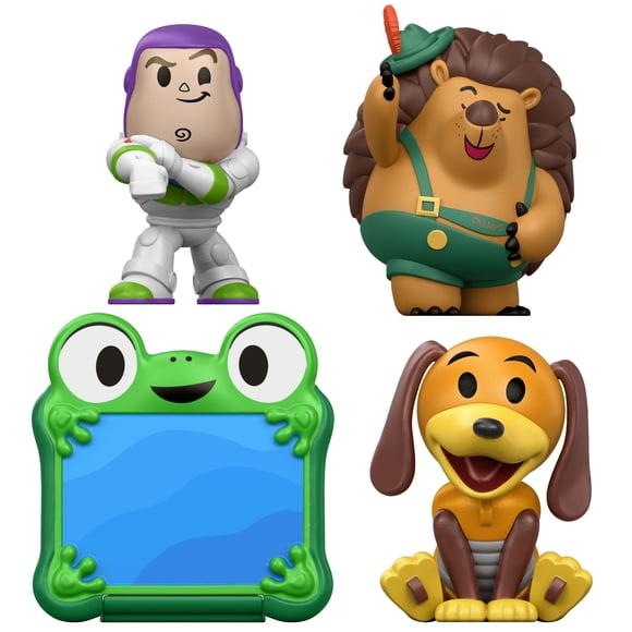 Coffret surprise de 4 mini-figurines stylisées Petites vedettes Chambre de Bonnie Histoire de jouets 5 de Disney et Pixar