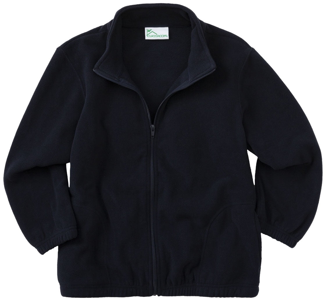 Classroom School Uniforms Toddler Zip Front Jacket 59200R, 4T, Dark