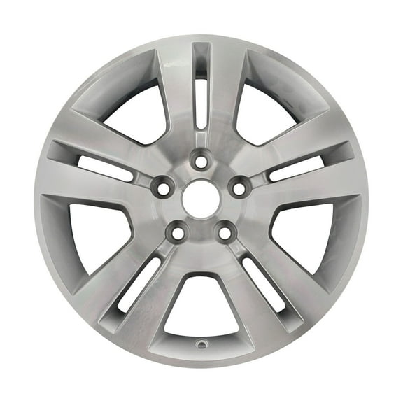 New Aftermarket Machined and Painted Silver Aluminum Wheel 17 x 7 6E5Z1007BA fits 2006-2009 Ford Fusion