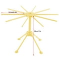 thumbnail image 3 of LYUMO Pasta Drying Rack, Foldable Noodle Spaghetti Pasta Drying Rack Stand Dryer Kitchen Tool, 3 of 8