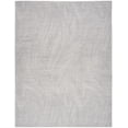 thumbnail image 2 of Nourison Nourison Washables Abstract Ivory Grey 9'2" x 12' Area Rug (9x12), 2 of 9