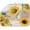 Cameosa-363, variant on Microfibre Drying Mat for Kitchen Sunflower Colorful Floral Dish Drying Drainer Mat Absorbent Drying Mat Washing Up for Glass, Plate & Cup 16inch X 18inch