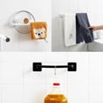 thumbnail image 5 of Self-Adhesive Towel Rod Towel Bar Stick on Wall Bath Towel Holder Rail Rack, 5 of 5