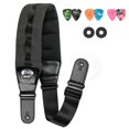 thumbnail image 1 of Correas de bajo LEKATO para bajos pesados y guitarras con accesorios, 1 of 9