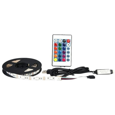 

LED Strip Light with USB Cable& 24 Key Remote for Ceiling Party Decor