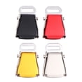 thumbnail image 2 of 1PC Luggage DIY Accessories 1.4CM SLOT Detachable Mini Airplane Safety Seat Belt Buckle Keychain Small Plane Buckle Yellow, 2 of 6
