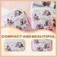 thumbnail image 4 of GASTROPOD Period Bag,Pu Leather Siamese Cat Pattern Pad Pouch for Menstrual Pad,Sanitary Napkins,Menstrual Tampons,Portable Period Pouch for Teen Girls Women Ladies,Pink2, 4 of 7