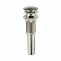 Kraus PU-11SN 1.75 Inches Solid Brass Pop Up Drain with Over in Satin Nickel