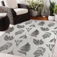 thumbnail image 4 of HAMMOND CHARCOAL Outdoor Rug By Kavka Designs, 4 of 5