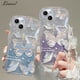 thumbnail image 2 of Funda con cordón degradado de mariposa brillante para iPhone, 14, 13, 15, 16 Pro Max, 12, 11, X, Xr, Xs, 8, 7 Plus, cadena de muñeca de mano, cubierta de onda suave, 2 of 4