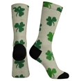 thumbnail image 5 of MEICHEN St. Patrick's Day Women's Themed Comfortable 3D Cute Printed Mid Calf Sports Socks Fashion Clothing Accessories for Women, 5 of 5