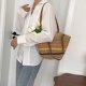 thumbnail image 3 of Bolso de paja tipo hobo para mujer, bolso de hombro tejido, bolso de mano para playa, de verano, bolso hecho a mano, 3 of 5