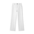 thumbnail image 6 of UAYOTSE Teen Girls Casual Pull On Pants High Rise Wide Leg with Pockets Everyday School Work Bottoms Autumn,Sizes 7-8 Years, 6 of 7