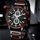 thumbnail image 2 of Reloj Deportivo De Madera Para Hombre, Reloj De Moda Multifuncional Con Pantalla De Calendario, Relojes Sencillos De Negocios Noticed AP004882-03, 2 of 6