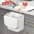 thumbnail image 3 of Glad Roomate Under Counter Kitchen Bin 7L / 1.8G White, 3 of 6
