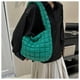 thumbnail image 2 of Bolso de hombro plisado de gran capacidad | Bolsa de axilas femenina | Bolso de moda ligero | Múltiples bolsillos | Diseño único de nubes | Accesorio versátil para viajes diarios | Estilo, 2 of 4