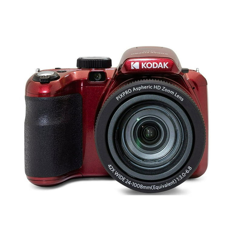 Kodak PIXPRO AZ425 Astro Zoom, 20MP, 42x Zoom, Red, 32GB Card