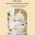 thumbnail image 1 of 3 in 1 Multifunctional Rice Cooker Foldable Mini Travel Electric Kettle Foldable Electric Cooker Hot Pot US Plug,1 x Multi-function kettle 1 x power cord, 1 of 9