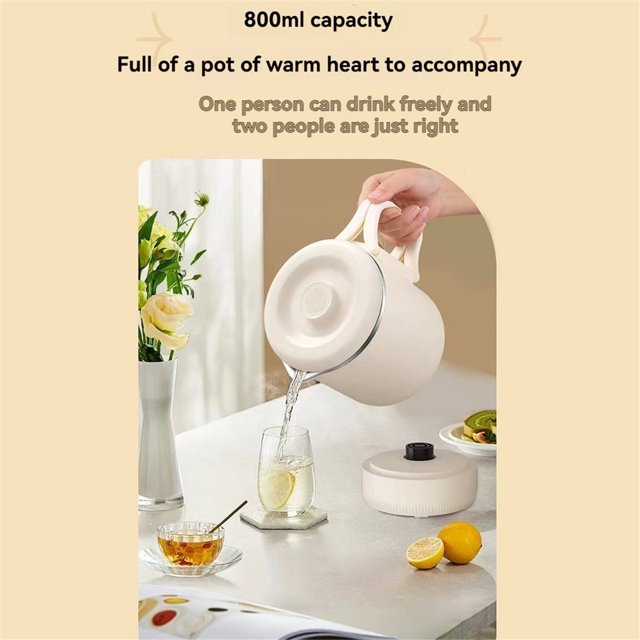 3 in 1 Multifunctional Rice Cooker Foldable Mini Travel Electric Kettle Foldable Electric Cooker Hot Pot US Plug,1 x Multi-function kettle 1 x power cord