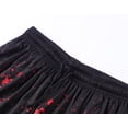 thumbnail image 2 of LSYTQRW Men's 2-Pack Quick Dry Athletic Gym Shorts 2-Pack Workout Running Hiking Casual Activewear Black/Red S, 2 of 4