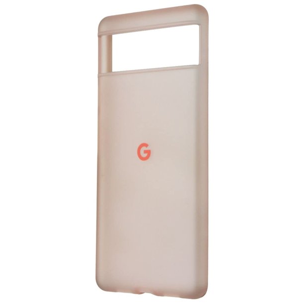 Funda para teléfono Google Pixel 6 de algodón de azúcar de doble capa que absorbe los golpes