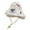 Beige(供应商口哨颜色随机发货), variant on Cooling Fan Hat for Kids 3-12Years Quick Drying Solar Powered Fan Caps Sun Protective Hat UPF 50 UV Protection Children Solar Fan Fishing Hat