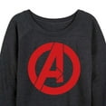 thumbnail image 3 of Marvel The Avengers - A Logo - Women's French Terry Pullover Sweatshirt, 3 of 5