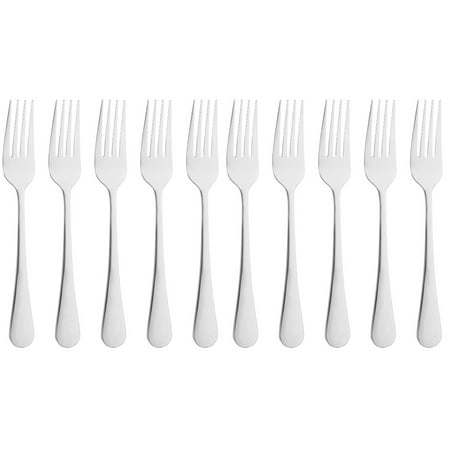 

Stainless Set Steel Fork Forks Dessert Forks Tasting Appetizers Dinnerware Tableware Spoons Style Vintage Cutlery