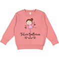 thumbnail image 2 of Inktastic Future Ballerina Girls Dance Toddler Sweatshirt, 2 of 4