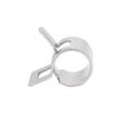 thumbnail image 4 of 7mm Inner Dia Nickel Plated Spring Clip Water Pipe Fuel Line Hose Clamps 10pcs, 4 of 4