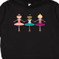 thumbnail image 3 of Inktastic Little Ballerina Trio Toddler Hoodie, 3 of 4