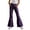 R641/Purple, variant on Vividxx Pants For Girls Leopard Print Wide Leg Flare Pants For Kids Casual Everyday Trousers With Pockets Comfortable Fit Elastic Waist Fashion 13-14 Years