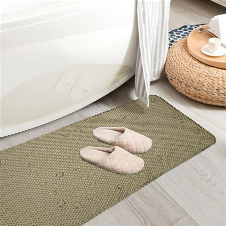 Ray Star Bathtub Mat Non-Slip Shower Mats for Tub, 36inx17in inch, Bath Mat for Tub with Suction Cups and Drain Holes, Washable, Soft on Feet, Easy