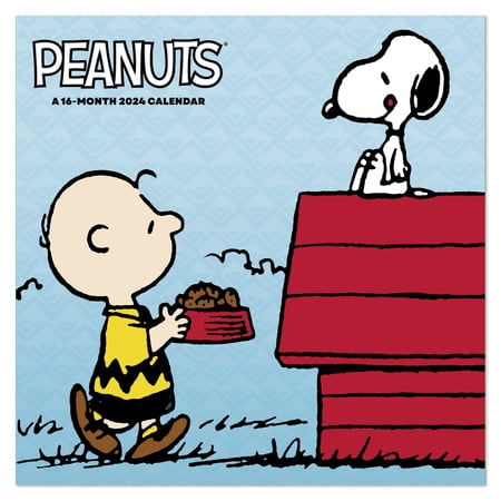 Peanuts 2024 Monthly Wall Calendar 12 x 12 - Wall Calendars