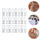 thumbnail image 5 of 24 mini pinzas de plástico para cambiarse de ropa, prácticas pinzas para colgar toallas., 5 of 6