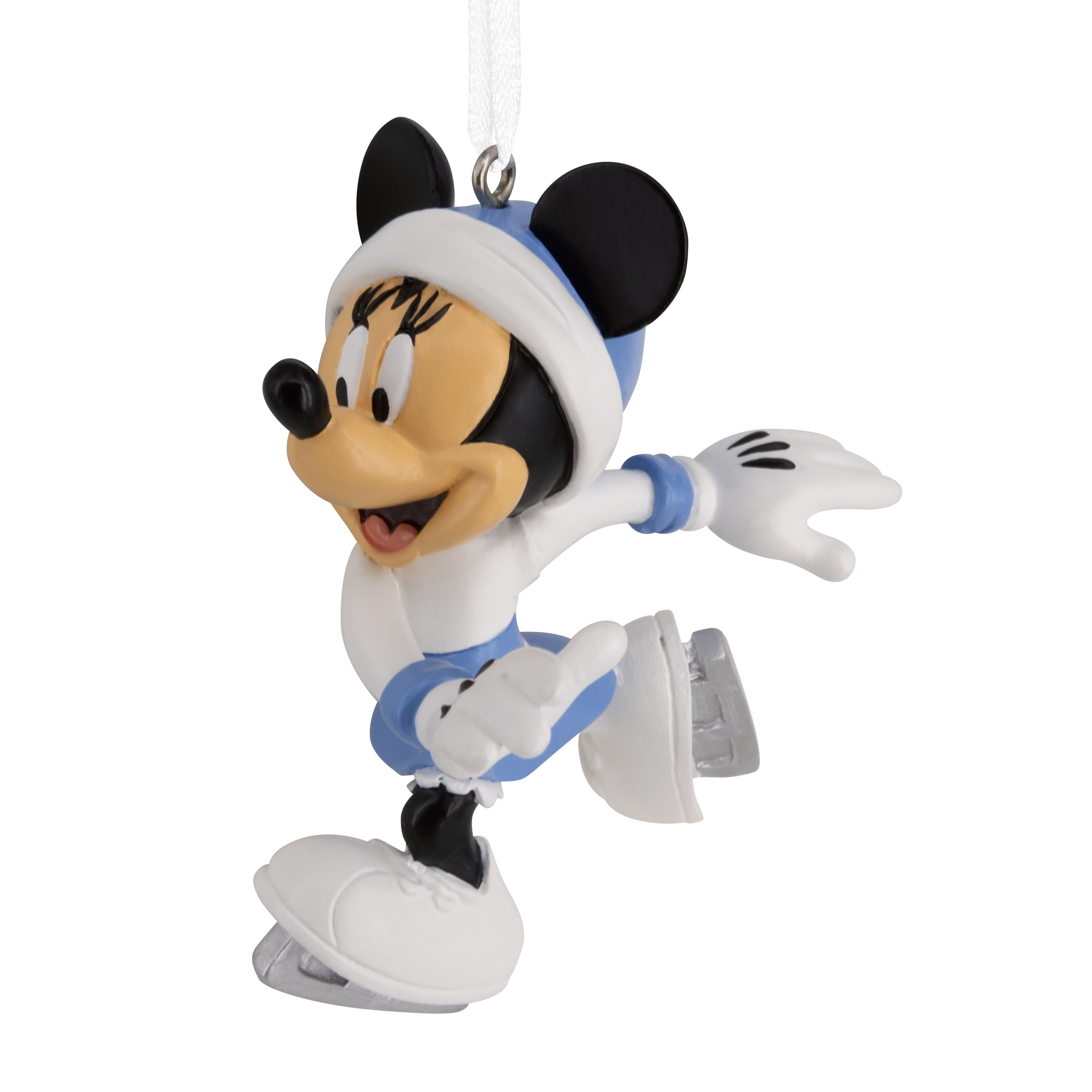Hallmark Disney Minnie Mouse Ice Skating Christmas Ornament