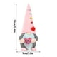 thumbnail image 3 of Fiudx Muñeca Del Día de La Madre, Diseño de Amor Sin Rostro, Personaje de Rudolph con Sombrero de Copa, Regalo Creativo para Las Fiestas, Decoración Del Hogar, Tamaño 32 X 9 X 7 Cm, Perfecta para Las, 3 of 4