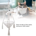 thumbnail image 3 of Hanging Cat Bed, Kitten Swing Bed Easy To Use Handwoven  for Sleeping for Lounging, 3 of 7