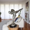 thumbnail image 2 of Nifao Rolls Royce -Large Bronze Statue – Home Decor Sculpture, 14"L x 17"W x 18"H, 2 of 14