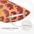 thumbnail image 5 of EasygdpRed Cars Polyester Fiber Double-Sided Pillowcase,Super Soft,Comfortable And Luxurious Pillowcase,Not Easy To Break Or Deform- 14"X20", 5 of 9