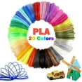thumbnail image 1 of Recharges de Filament PLA 3D Stylo 1.75 mm Filament PLA 328 Pieds 20 Couleurs, 1 of 10