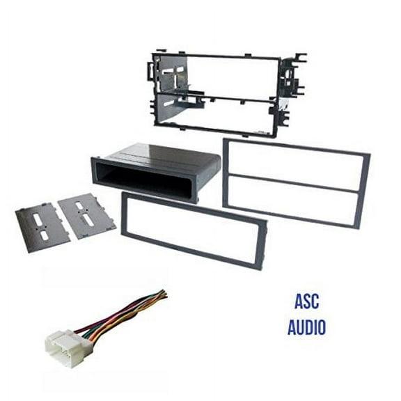 ASC Audio Car Stereo Dash Kit and Wire Harness for installing a Radio for 1998-2002 Honda Accord, 1999-2000 Honda Civic, 1999-2006 Honda CR-V, 1999-2004 Honda Odyssey, 1999-2001 Prelude