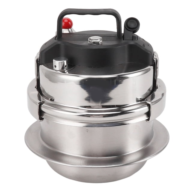 304 Stainless Steel Pressure Cooker, Durable & Reliable, Multifunctional Design, High Pressure Stew, Quick Cooking, Gas & Induction Compatible