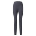 thumbnail image 6 of Riforla Womens Leggings High Waisted Non See Through Workout 4 Way Stretch Squat Proof Comfortable Fitness Slim Fit No Pockets Pants for Women Dark Gray S, 6 of 6