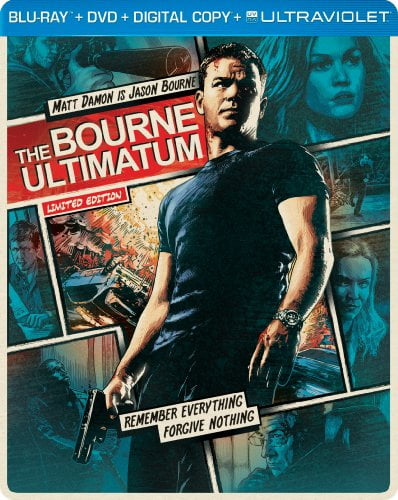 terrorist Toegangsprijs recept The Bourne Ultimatum (Blu-ray + DVD) (Limited Edition Steelbook Packaging)  (Widescreen) - Walmart.com