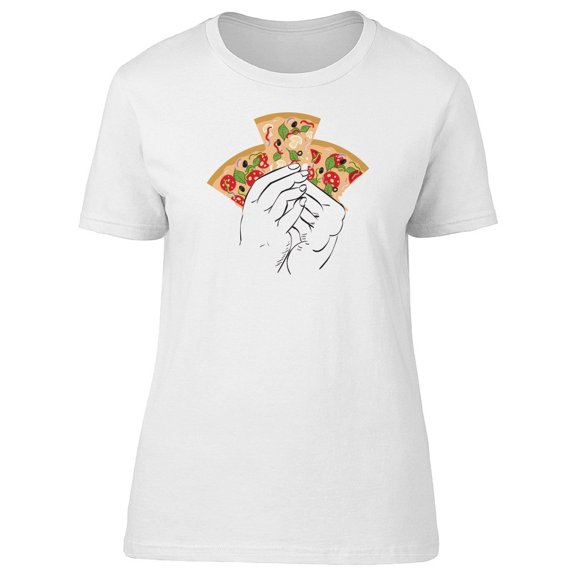 Three Slices Of Pizza Tee Men's -Image by Shutterstock