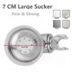 thumbnail image 3 of Universal Hand Shower Holder Adjustable Shower Head Wall Mount Strong Vacuum Suction Cup Rotation Full Plating Bracket Bathroom, 3 of 5
